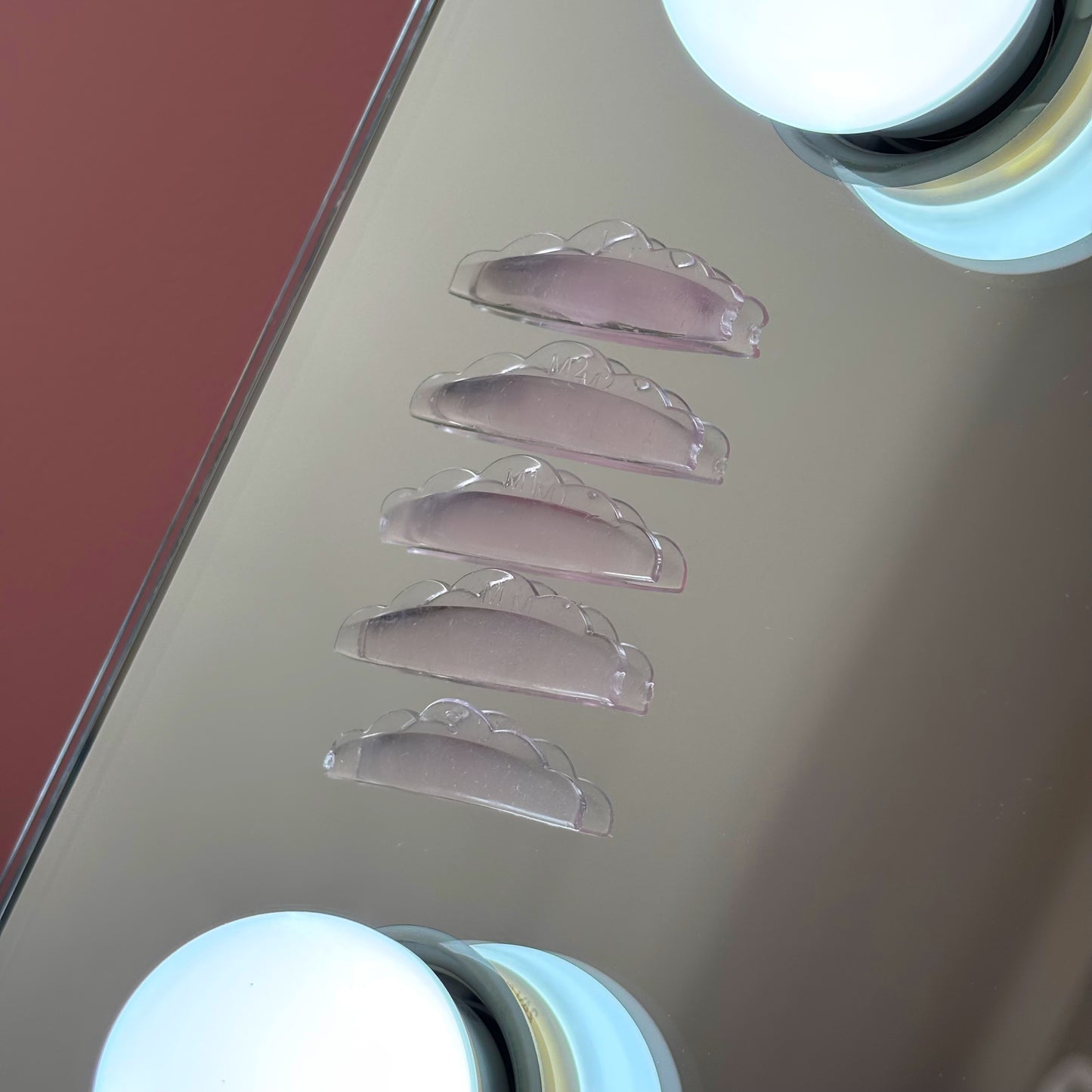PINK GLUELESS LASH LIFT SHIELDS • S, M, M1, M2, L