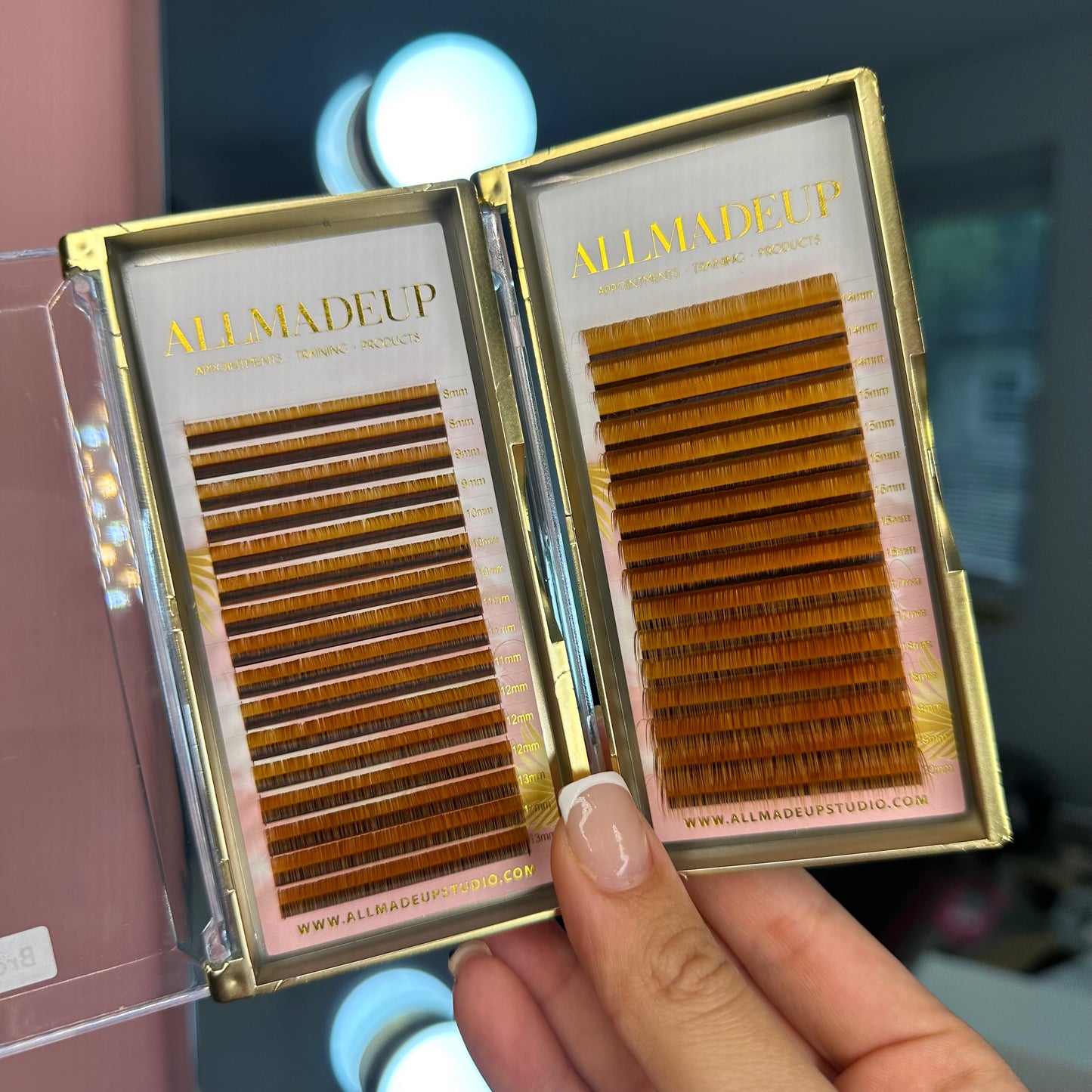 AUBURN BROWN CLASSIC SPLIT TIP LASHES
