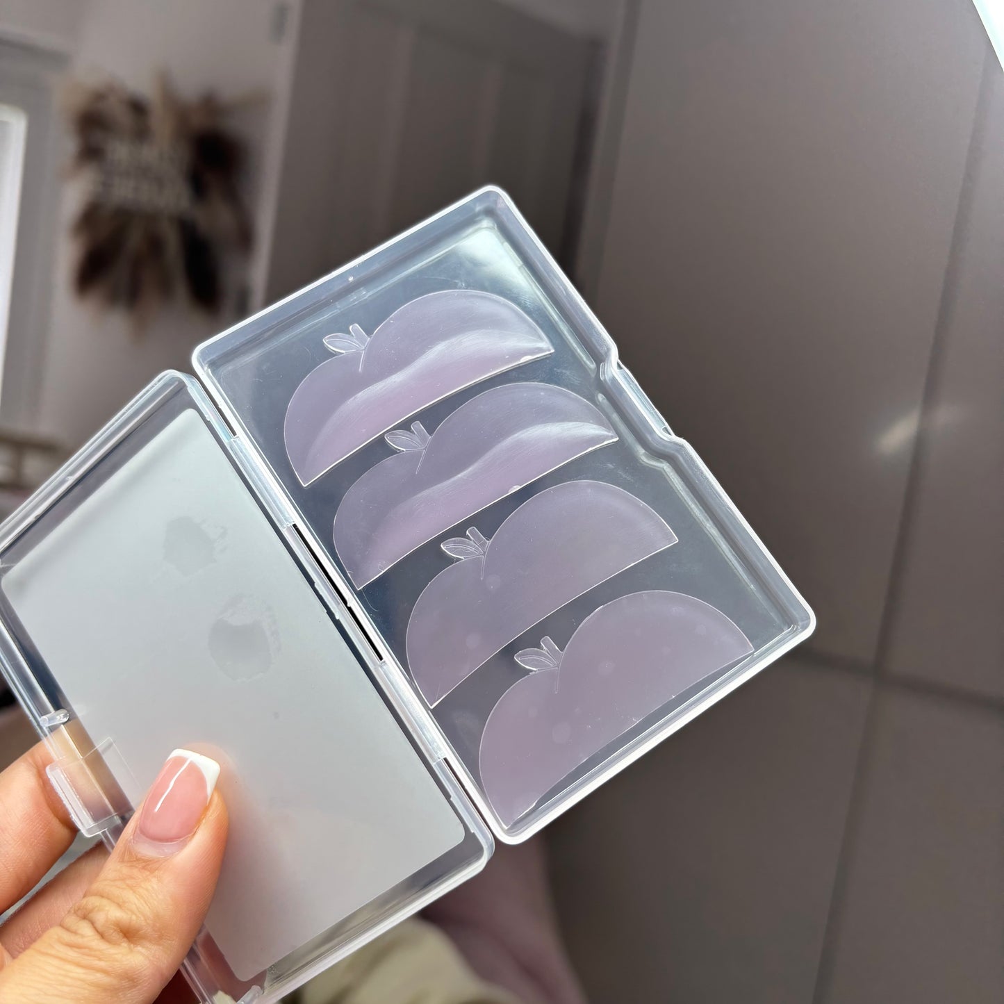PINK APPLE ULTRA THIN FLAT GLUELESS LASH LIFT SHEILDS • 2 PACK